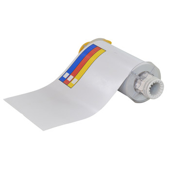 Imágen de Brady Transferencia térmica 130812 Rollo de etiquetas para impresora de transferencia térmica troquelado (Imagen principal del producto)