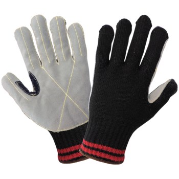 Imágen de Global Glove Samurai Glove K500LF Negro Grande Aralene Dividir Cuero vacuno Guantes resistentes a cortes (Imagen principal del producto)