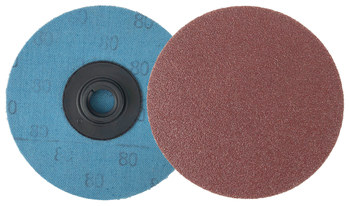 Weiler Disco de cambio rápido 60057 - 3 pulg. - Óxido de aluminio - 80 - Mediano