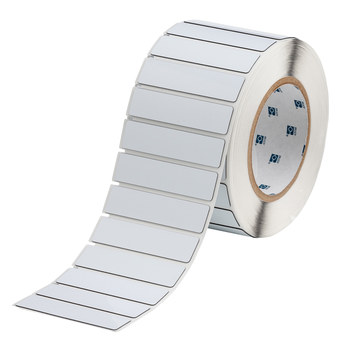 Imágen de Brady Blanco Poliéster Transferencia térmica THTEP-175-593-.5 Rollo de etiquetas para impresora de transferencia térmica troquelado (Imagen principal del producto)