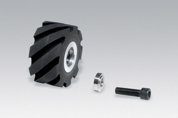 Imágen de Montajes de rueda de contacto 11650 de Caucho por de Dynabrade (Imagen principal del producto)