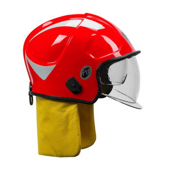 Imágen de PIP F10 MKV 841 Rojo Kevlar Casco resistente al fuego (Imagen principal del producto)