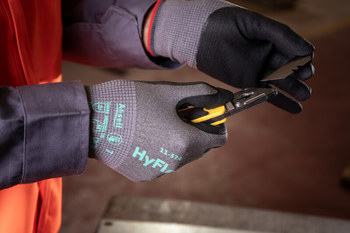 Ansell HyFlex Aerofit 11574 Gris 12 Guantes de trabajo - Grado Aeroespacial, Maquinaria y equipos, Fabricación de metales, Automotriz, Procesado de alimentos - 076490-76253