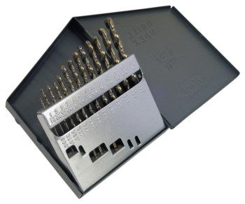 Imágen de Chicago-Latrobe 550 135° Corte de mano derecha Acero De Alta Velocidad M42-Cobalto Del 8% Heavy-Duty Taladro de Jobber 57851 (Imagen principal del producto)