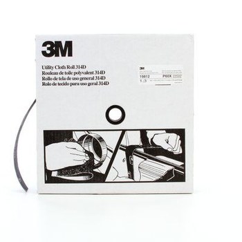 3M Rollo 19812 - 1 1/2 pulg. x 50 yd - Óxido de aluminio - P60 - Mediano