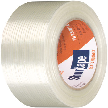 Shurtape GS 521 Transparente Cinta de fleje - 24 mm Anchura x 55 m Longitud - 6.3 mil Espesor - SHURTAPE 101375
