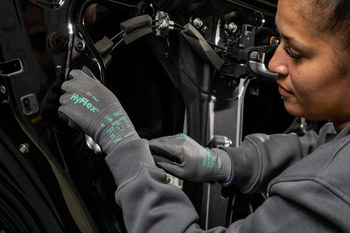 Ansell HyFlex Aerofit 11584 Gris 10 Guantes de trabajo - Grado Aeroespacial, Maquinaria y equipos, Fabricación de metales, Automotriz, Procesado de alimentos - 076490-76324