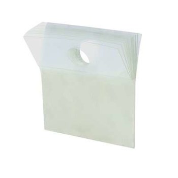 3M 1076 Pestaña para colgar, 2 pulg. x 2 pulg. - Transparente