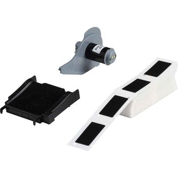 Imágen de Brady M710 Negro Poliéster Transferencia térmica M7-173-593-BK Etiquetas para impresora con panel en relieve (Imagen principal del producto)