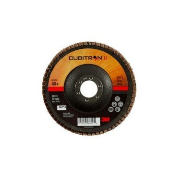 3M Cubitron II Tipo 29 - Grano Cerámico de Precisión - 5 pulg. - 40+ - Grueso - 86716