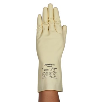 Ansell AlphaTec 87-137 8 Látex de caucho natural Látex de caucho natural Guantes resistentes a productos químicos - 076490-70232