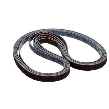 3M Scotch-Brite Banda de lija 18323 - 1 pulg. x 72 pulg. - Óxido de aluminio - Grueso