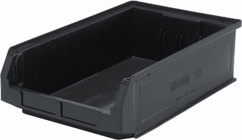 Imagen de Quantum Storage QMS531BK Magnum Negro Polipropileno de alta densidad Contenedor de almacenamiento (Imagen principal del producto)