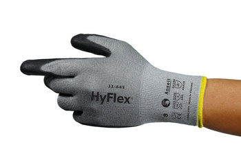 Imágen de Ansell HyFlex intercept GRIS/NEGRO 7 Tejido Guante resistente a cortes (Imagen principal del producto)