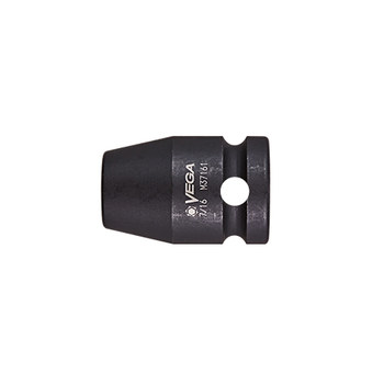 Vega Tools M39161 9/16 pulg. Pared Delgada Toma De Impacto - Acero S2 Modificado - accionamiento 1/2 pulg. Cuadrado - A - Cónico - 1.5 pulg. Longitud - 01508