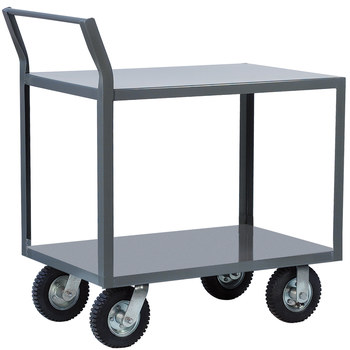 Imagen de Akro-mils R1S10FP22448 2200 lb Gris Revestido en polvo Acero 13 ga Carro de estantería para trabajo pesado (Imagen principal del producto)
