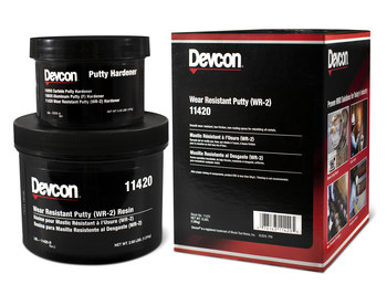 Devcon Rellenador Gris oscuro Masilla 3 lb - 11420