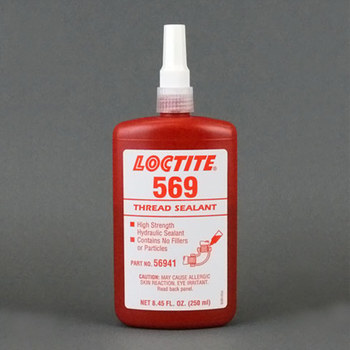 Loctite 569 Sellador de rosca Marrón Líquido 250 ml Botella - 56941
