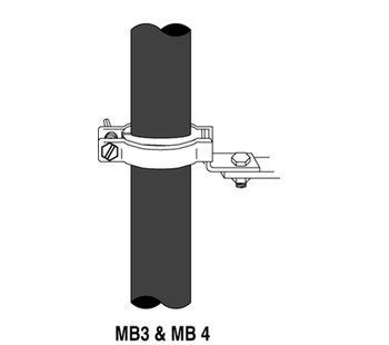 Imágen de 3M - MB-3 Soporte de montaje de brazo cruzado (Imagen principal del producto)