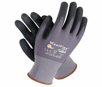 Guantes De Trabajo Para Hombre, Gris, Paquete Grande De 5 Us 