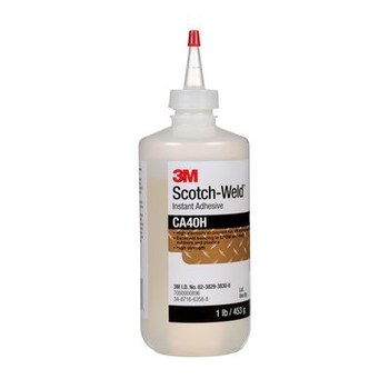 3M Scotch-Weld CA40H Adhesivo de cianoacrilato Transparente Líquido 1 lb Botella - 21074