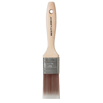 Bestt Liebco Master Manchas a base de agua Plano Cepillo - 1 1/2 pulg. - Poliéster/nailon - 65652