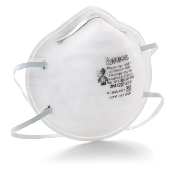 3M N95 Copa moldeada Respirador de partículas 07023 - Blanco