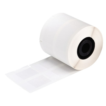 Imágen de Brady Blanco Autoextinguible, Autolaminados Vinilo Transferencia térmica 52158 Rollo de etiquetas para impresora de transferencia térmica troquelado (Imagen principal del producto)