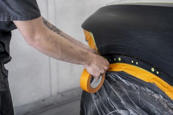 Shurtape CP 200 Naranja Cinta de enmascarar de alto rendimiento - 36 mm Anchura x 55 m Longitud - SHURTAPE 105859