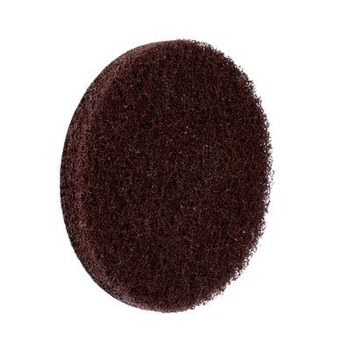 3M Scotch-Brite No tejido Óxido de aluminio Granate Disco de velcro - Óxido de aluminio - 5 pulg. - Mediano - 18976