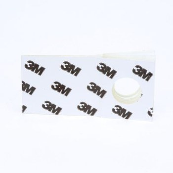 3M Scotchpad 1074 Pestaña para colgar, 1 pulg. x 2 pulg. - Transparente