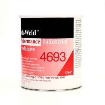3M Scotch-Weld High Performance 4693 Adhesivo de plástico industrial Ámbar Líquido 1 gal Lata - 83760