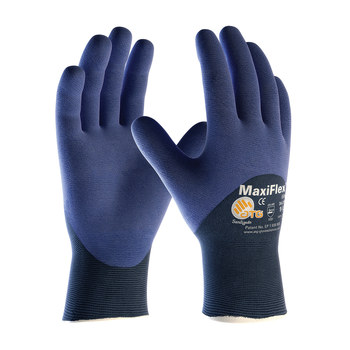 Imágen de PIP MaxiFlex Elite 34-275 Azul sobre azul Mediano Nailon Guantes de trabajo (Imagen principal del producto)