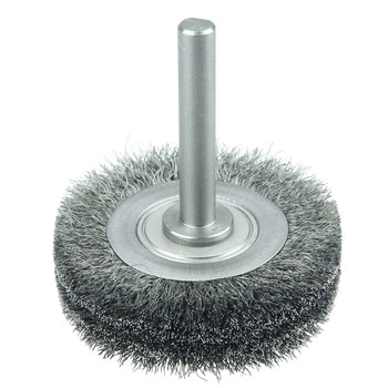 Weiler Bore-Rx 17218 Cepillo de rueda - Rizado Acero cerda