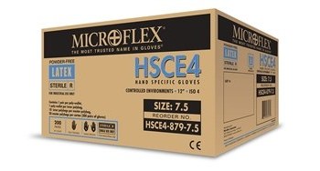 Imágen de Microflex HSCE4-879 Blancuzco 9 Látex Guantes para quirófano desechables (Imagen principal del producto)