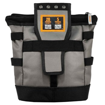 Ergodyne Arsenal 5517 Portaherramientas 13647 - 6 pulg. x 10 pulg. - Poliéster - Negro