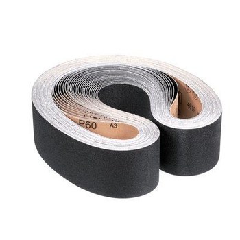 3M Banda de lija 27188 - 4 pulg. x 64 pulg. - Carburo de silicio - P60 - Mediano