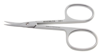 Imágen de Tijera de precisión de acero inoxidable curvada Four Star 361 de 3 1/4 pulg. por de Excelta (Imagen principal del producto)