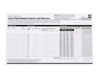 Imágen de Brady Formulario médico de capacitación de cumplimiento de OSHA (Imagen principal del producto)