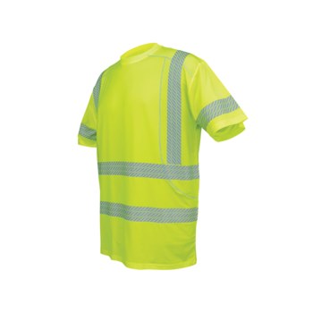 Global Glove FrogWear GLO-205 Camisa reflectante de alta visibilidad GLO-205/LG - tamaño Grande - Lima - ANSI clase 3 (con mangas) - glo-205 lg
