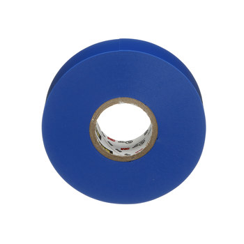 3M Scotch 35-BLUE-3/4 Blue PVC Insulating Tape - 3/4 in x 66 ft - 0.75 in Wide - 7 mil Thick - 10836