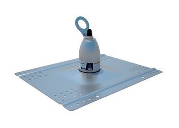DBI-SALA Anclaje de techo 2100133 - 17.7 pulg. x 21.7 pulg. - Plateado - 01260