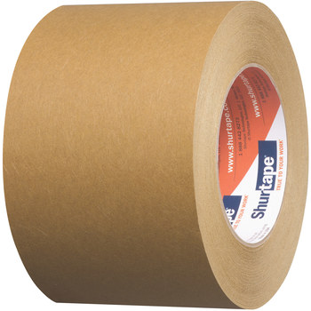 Shurtape FP 115 Marrón Cinta de papel plana - 96 mm Anchura x 55 m Longitud - 6.5 mil Espesor - shurtape 104664