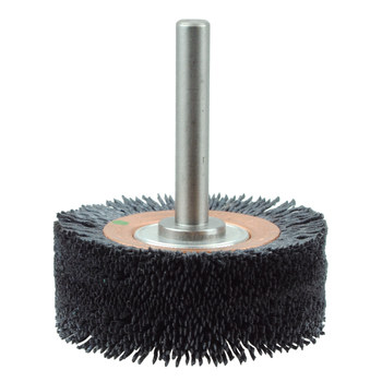 Weiler Bore-Rx 86150 Cepillo de rueda - Rizado redondo Nailon cerda