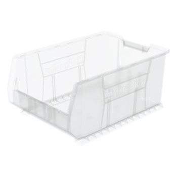 Imagen de Akro-mils Akrobin 300 lb Transparente Polímero de grado industrial Apilado Contenedor de almacenamiento (Imagen principal del producto)