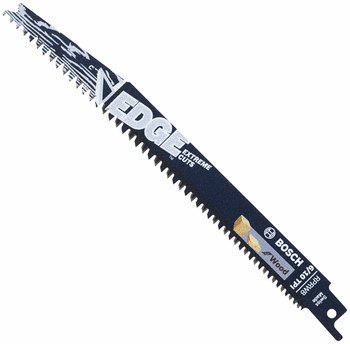 Imágen de Hoja de sierra recíproca Borde RPRW8-25B de Acero con alto contenido en carbono 8 pulg. por de Bosch (Imagen principal del producto)