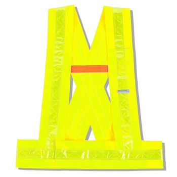 Imágen de Ergodyne GloWear Type 0 Lima Mediano/Grande Poliéster Oxford Sólido Banda de alta visibilidad (Imagen principal del producto)