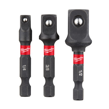 Imágen de Juego de adaptadores hexagonales SHOCKWAVE Impact 48-32-5033 de Acero patentado 1.87 pulg. por de Milwaukee (Imagen principal del producto)