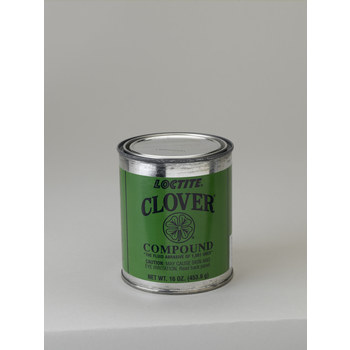 Loctite Clover 39510 Compuesto de encapsulado y condensación Gris Pasta 1 lb Lata Grado: 1A, Grano: 320