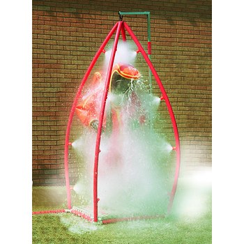 Hughes Safety Ducha de emergencia portátil PORTA300-16E - Montaje de piso - 18721